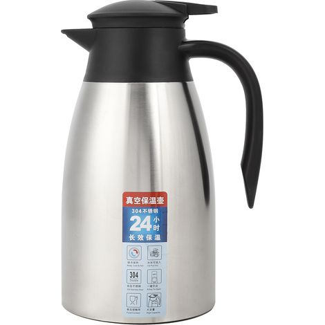 Cafetière isotherme à double paroi en acier inoxydable 304, 1,5 L, pour usage domestique (1/4)