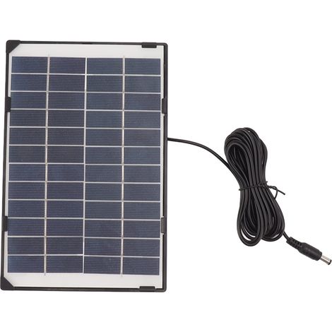 Panneau solaire en silicium polycristallin Haute efficacité Performances stables Facile à utiliser Application 6 W 12 V (1/5)