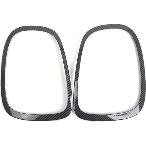 Rücklichtblende aus ABS in Carbonfaser-Optik für BMW MINI F55 F56 F57 2014-2021 51712285495 51712285496 (1/5)