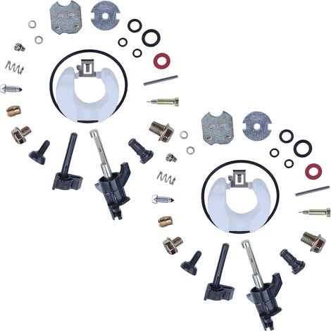 Kit de réparation et de reconstruction de carburateur 2 pièces pour Honda GX200 GX160 GX120 GX390 5,5CV 6,5CV 188F 168F 170F moteur 4 temps moteur générateur taille-haie remplacement JF168-9601 (1/5)