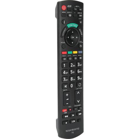 Ersatzfernbedienung für LCD-Fernseher, hohe Empfindlichkeit, 10 m Reichweite, kompatibel mit N2QAYB000752 (1/5)