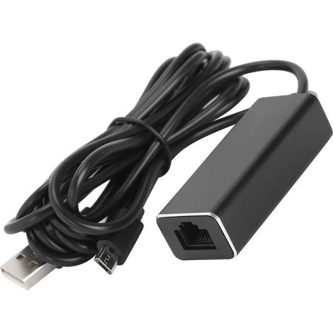Adaptateur Ethernet USB vers RJ45 10/100Mbps pour TV Stick et Box Internet (1/5)