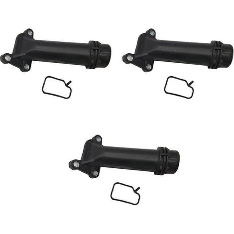 Trois connecteurs de système de refroidissement automobile (11127810707) compatibles avec X1, X3, X4, X5, E70N, E71, E84, E90N et E91N. (1/5)