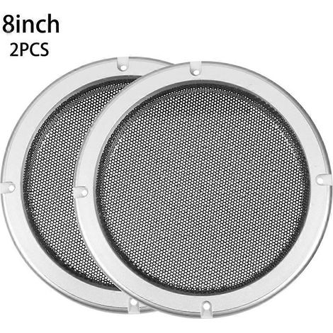 Rundes Lautsprechergitter – Stabiles und langlebiges Netzgewebe – 8 Zoll