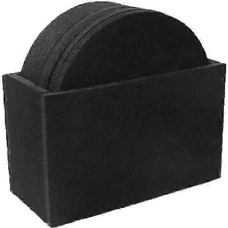 Tyuhe Lot de 8 dessous de plat isolants pour tasses et bols avec boîte de rangement - Accessoires de cuisine f26 (1/4)