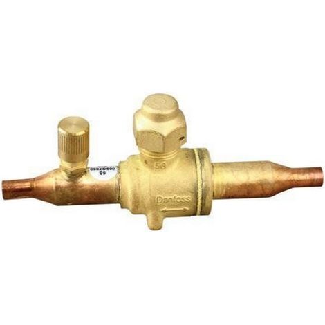 Danfoss 009G7050 Spherical Ball valve - GBC 6s - Schrader - 1/4 ODF