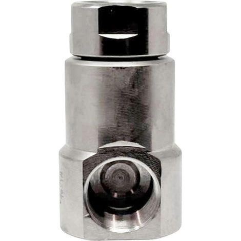 Raccord pivotant pour enrouleur de tuyau d'arrosage – en acier inoxydable – multicolore – pour l'irrigation de jardin (1/5)