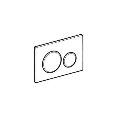 Panel de doble descarga: Blanco, Dorado (115.882.KK.1) (1/3)