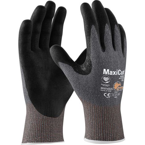 2484-11 MaxiCut® Ultra™ Schnittschutz-Strickhandschuhe (44-5745) Gr.11 schwarz/s (1/4)