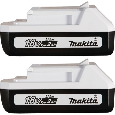 Makita BL1820G 18v G-Series 2.0ah Lithium Ion Battery HP448D TD127D RP x 2 (1/4)