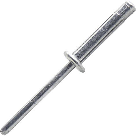 Boite de 250 rivets étoilés tête plate aluminium ED Ø4,8x15,3mm