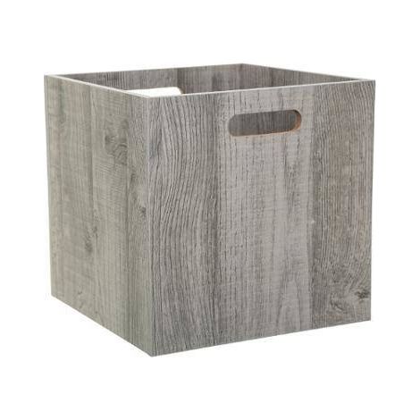 Korb 31x31cm mix n modul effekt eiche grau - 5five