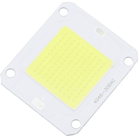 50W Lumière LED COB Intégrée Haute Luminosité Longue Durée Projecteur Extérieur Blanc Froid 6000-6500K (1/5)