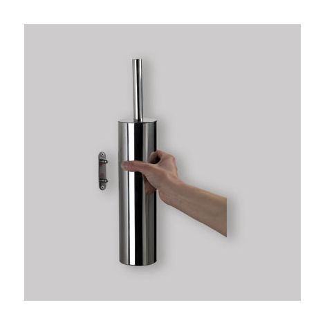 Porte-brosse de toilette mural en acier inoxydable Ivy (1/5)