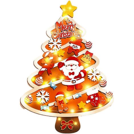 Décorations de sapin de Noël à coller soi-même - Bricolage - Décorations de Noël à coller pour sapin de Noël (1/4)