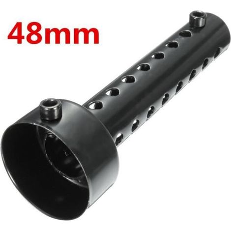 NEUFU 1x Silencieux Échappement Muffler Baffle DB-Killer Universal Pour Moto Diamètre de taille étendue 4.8 (1/4)