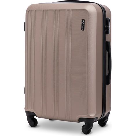 Maleta mediana Wings HARRIER Champagne de 24 pulgadas