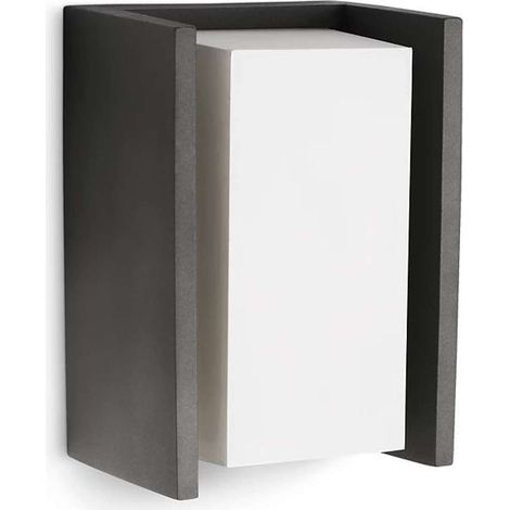Aplicación de pared Bridge PHILIPS - 1x15W - Anthracita (1/5)