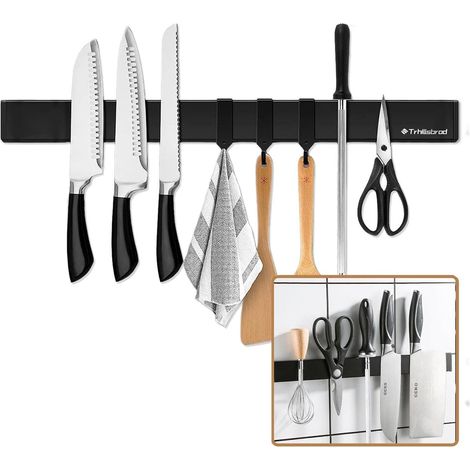 50cm Magnetleiste Messerhalter Magnetisch Edelstahl Selbstklebend (1/5)