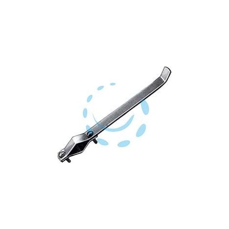 ZANCHE DA MURARE PER FISSAGGIO PALI TV ART.756 - mm.20x3