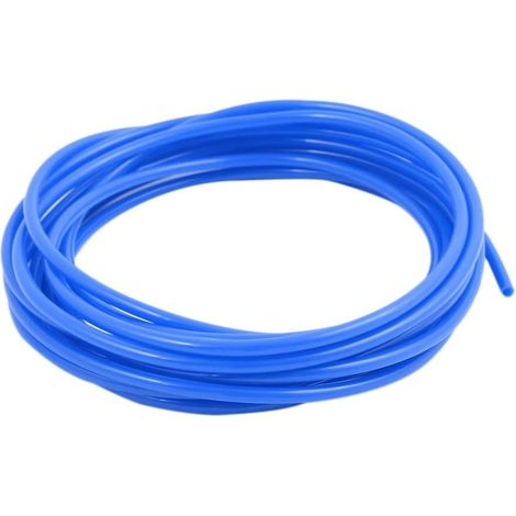 Compressed Air Hose 2.5mm x 4mm Pneumatic Air Compressor Flexible Tube PU Blue 4.2m (1/2)