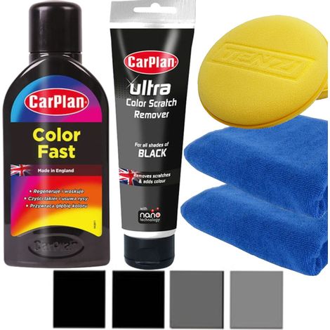 Cera negra + pasta pulidora de color PARA coches PARA ELIMINAR ARAÑAZOS PARA arañazos (1/5)