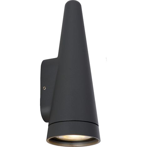 Applique murale Extérieur - LED Dim. - 1xGU10 - IP54 - Anthracite (1/4)