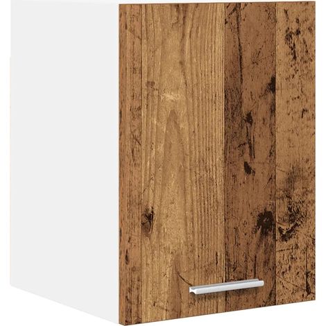 Armadio sospeso moderno in legno multistrato 30 x 31 x 40 cm ampio spazio di archiviazione design contemporaneo in legno bianco 020053173