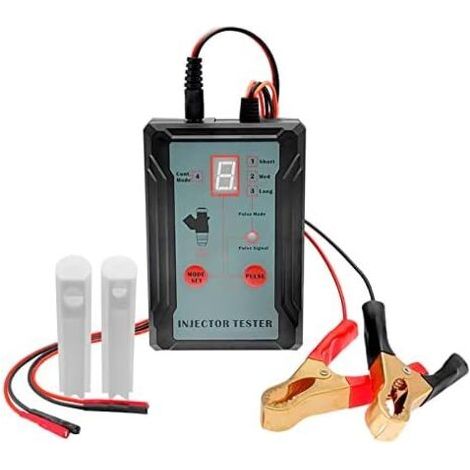 Testeur D'injecteur de Carburant, 12 V 5 Commutable avec 4 Modes Signal D'impulsion et Protection Contre Les Courts-Circuits, pour Kit D'outils Nettoyage Diagnostic - (1/5)