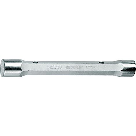 Gedore Chiave a tubo doppia massiccia, esagonale 32x36 mm - 626 32x36 (1/3)