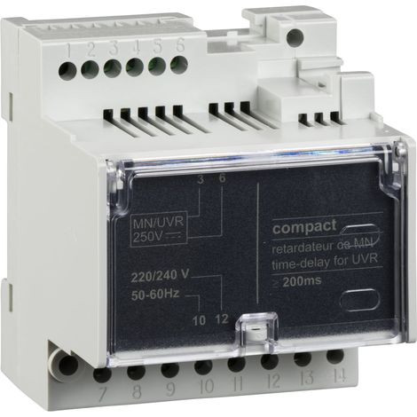 Temporisateur Mn 220-240V Ca 50/60Hz Accessoire Disjoncteur Ns80-Nsx630 - LV429427