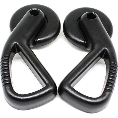 Voiture (1 paire) Gauche/Droite Poignée D'Accoudoir Bouton De Réglage du Siège Ajuster Le Levier pour Peugeot 206 207 pour Citroen C2 9638799977 890586 (1/4)