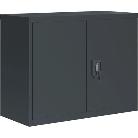 Maison Exclusive - Armadio Classificatore Antracite 90x40x70 cm in Acciaio