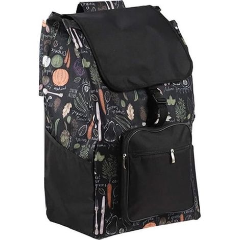 Sac de remplacement 48L pour chariot à main, sac de rechange étanche en tissu Oxford pour caddie de rangement modèle A201 (1/4)