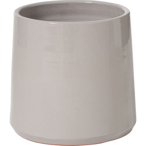 Cache-pot Selbert en Céramique - Gris, Greige