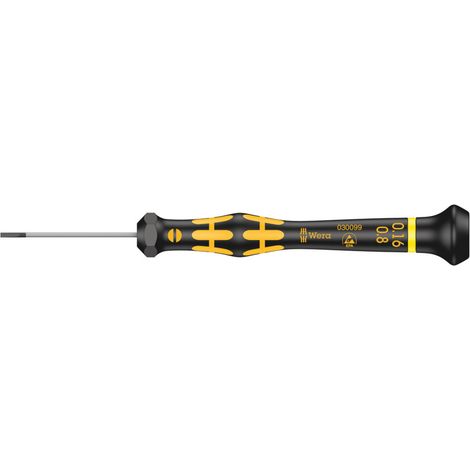 Wera 1578 A ESD Kraftform Micro Schlitz-Schraubendreher, 0,16 x 0,8 x 40 mm (1/5)
