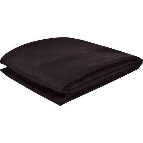 Maison Exclusive - Fodera per Divano in Micro-Camoscio Marrone 270 x 350 cm (1/2)