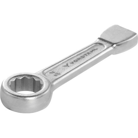 Clé à anneau de frappe en acier CrV forgé et trempé 55 mm Vorstahl (1/3)