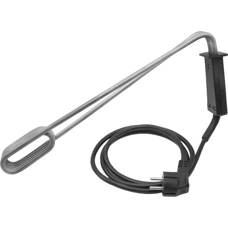 Bouilloire Immersion  1500W  Bouilloire Electrique  400x100mm  Resistance Electrique D'Immersion Pour Seau  Résistance Chauffage  Chauffe pour Réservoirs, Conteneurs de Stockage
