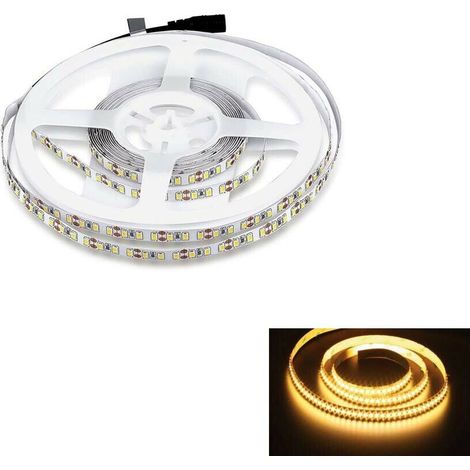 Striscia 600 Led Luce Calda 3000k . Bobina 5 Metri Strip 2835 Smd (1/3)