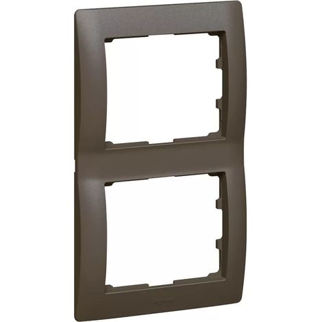 Legrand RAHMEN 2-F. DARK BRONZE VERTI. (771206 GALEA DB) (1/2)