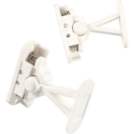 Entretoises de fixation pour loquet de porte principale de camping-car ou caravane (1/5)