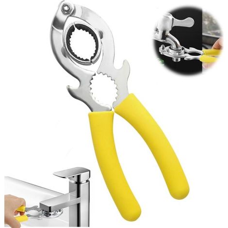 Set di chiavi per spurgo del rubinetto, chiave per rubinetto, set di attrezzi per la rimozione del rubinetto, chiave per lo smontaggio del rubinetto (1/5)
