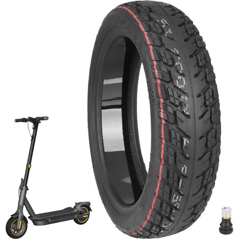 60/65-6,9 Pneu sans Chambre à Air pour G2 G2D G2E G65 F3 F3 Pro Trottinette électrique - Pneus Arrière Résistants à l'Usure - Auto-Réparables - Pneus Tout-Terrain (1/5)