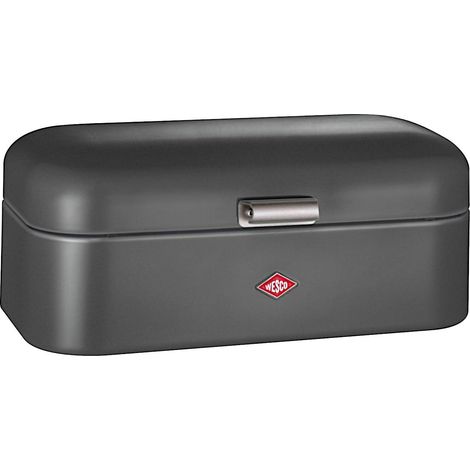 Wesco Grandy caja para pan grafito acero inoxidable