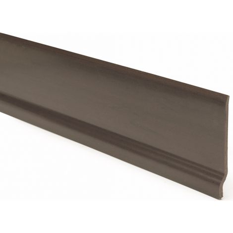 CONF. 20 PZ BATTISCOPA CON PIEDE PVC FINITURA GRIGIO CHIARO (1/2)