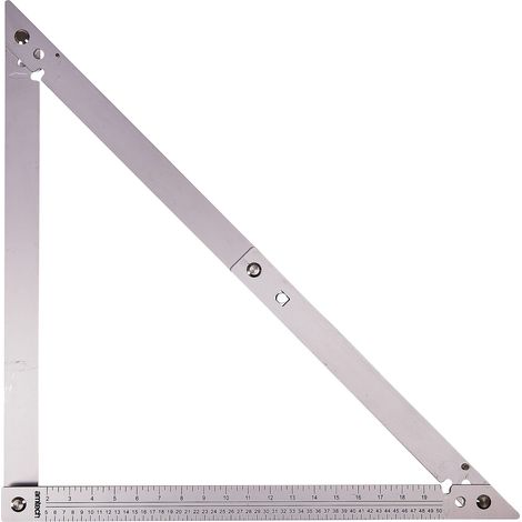 Am-Tech - Squadra pieghevole, 60,9 cm (1/4)