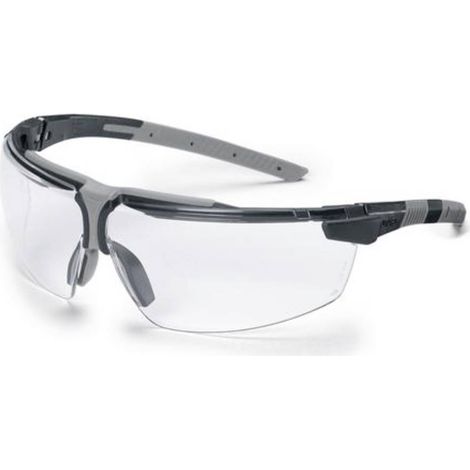 uvex i-3 9190175 Occhiali di protezione incl. Protezione raggi UV Grigio, Nero EN 166, EN 170 DIN 166, DIN 170