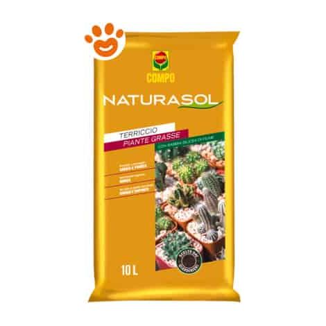 Compo Naturasol Terriccio per Piante Grasse - Confezione 10 Lt -