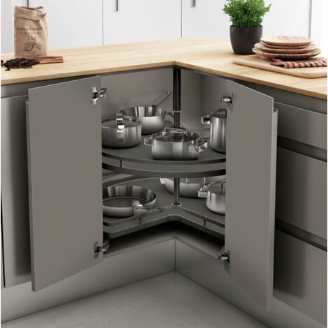 Bandeja giratoria 270º FLAT. Altura regulable 730/780mm -